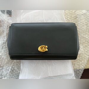 COACH ALEXA TURNLOCK CLUTCH BAG